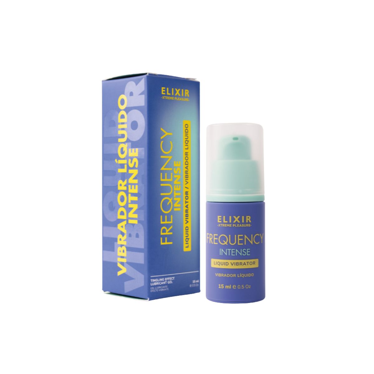 ELIXIR - Lubricante Íntimo Frequency Intense Vibrador Líquido x 15