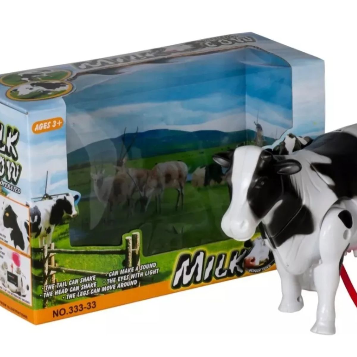 GENERICO - Vaca Juguete Para Niños Y Bebes Vaca Lola Sonido