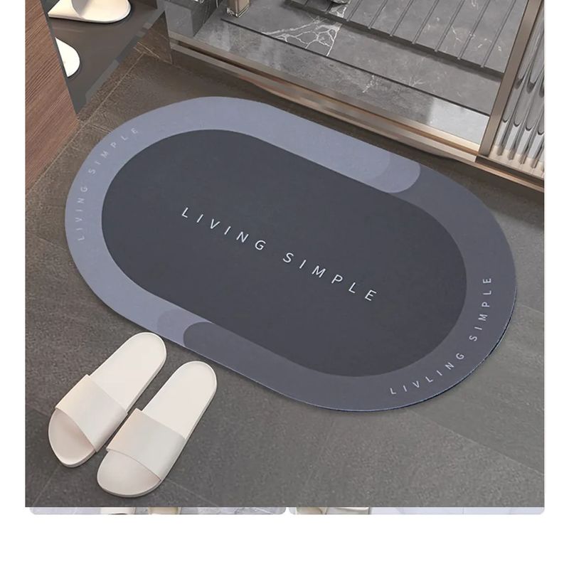 SKY - Tapete Absorbente Antideslizante Para Baño Living Simple 58c