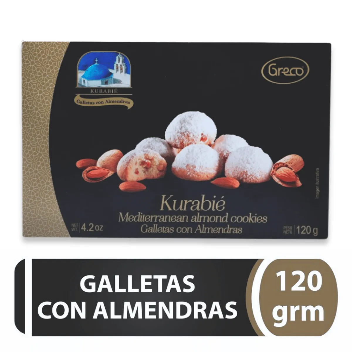 GRECO - Galletas Kurabie X120gr
