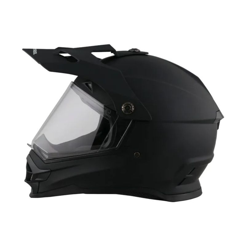 KONTROL - CASCO KONTROL 819-6 CERTIFICADO DOT MULTIPROPOSIT NEGRO MATE