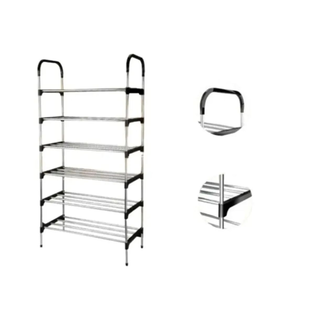 SKY - Organizador Zapatero Metálico 6 Niveles Shoe Rack