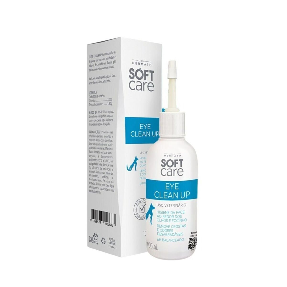 SOFT - Soft Care Eye Clean Up  Perros y Gatos – 100 ml