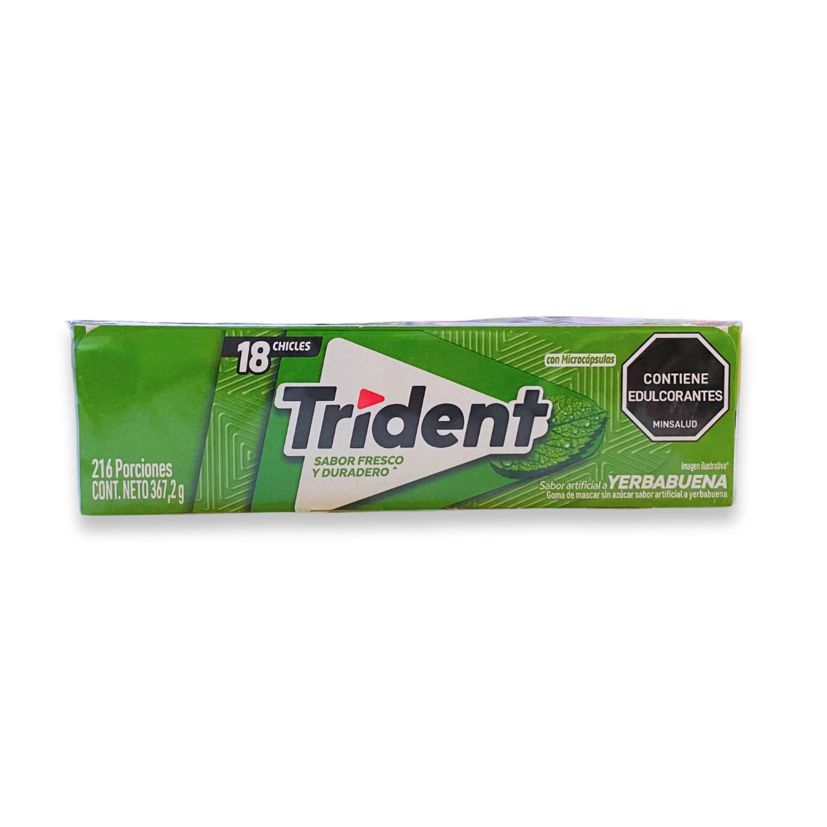 TRIDENT - Chicles Trident Display X12uds Yerbabuena