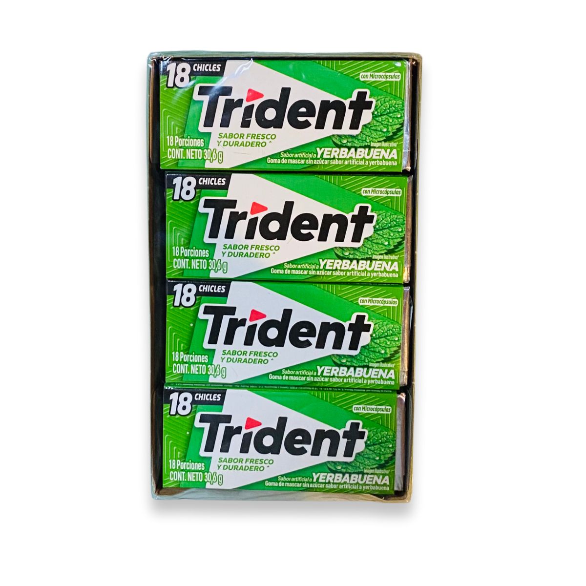 TRIDENT - Chicles Trident Display X12uds Yerbabuena