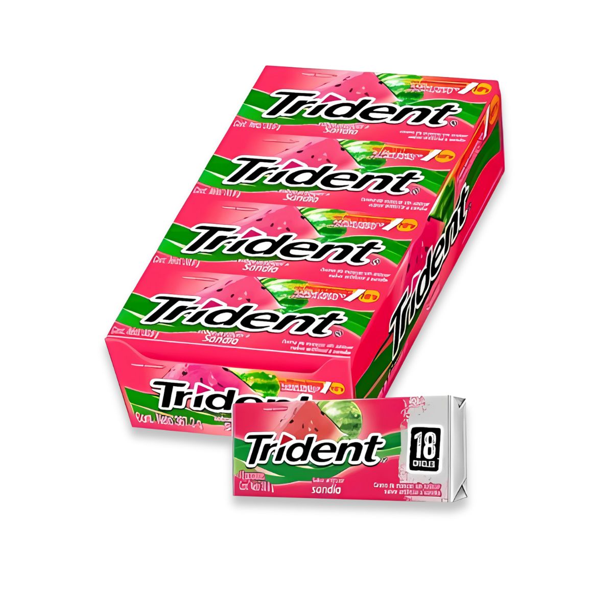 TRIDENT - Chicles Trident Display X12uds Sandia