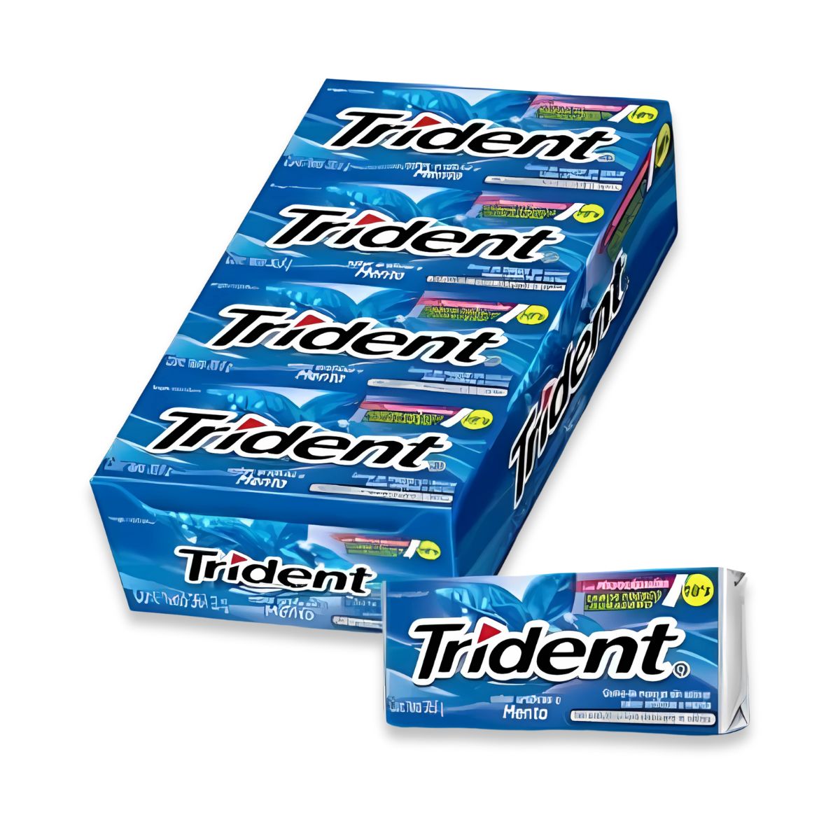 TRIDENT - Chicles Trident Display X12uds Menta