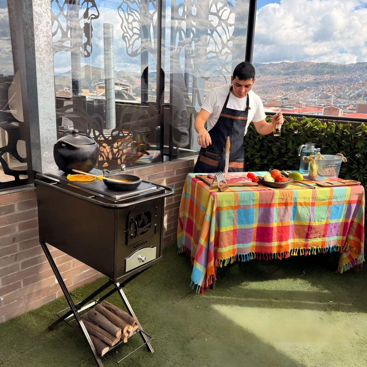 GENERICO - ESTUFA DE LEÑA ECOEFICIENTE SALENTO ECOCOOK