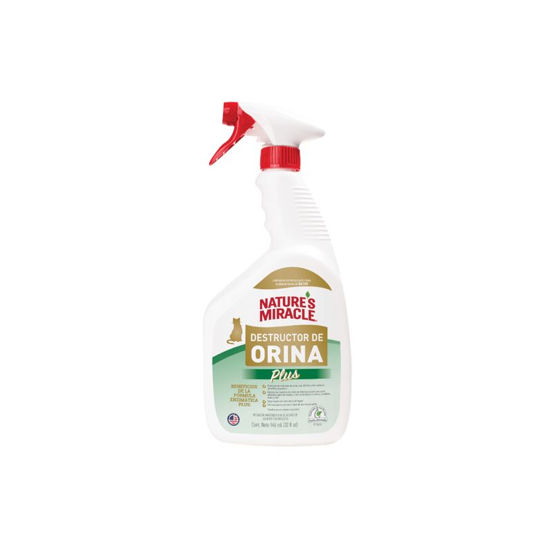 NATURES MIRACLE - NATURE MIRACLE GATO DESTRUCTOR DE ORINES 32OZ