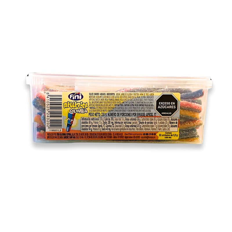 FINI - Gomitas Fini Rellepica Colombia X 400 gr