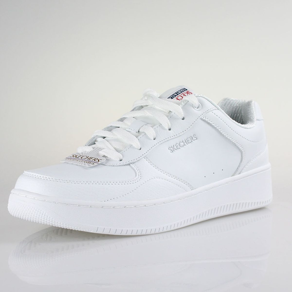 SKECHERS - Tenis Skechers Blanco Hombre  Sport Court 20 Rayde