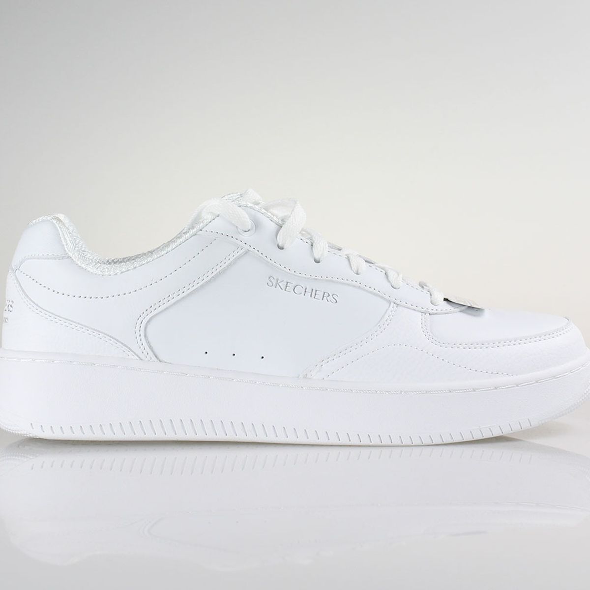 SKECHERS - Tenis Skechers Blanco Hombre  Sport Court 20 Rayde