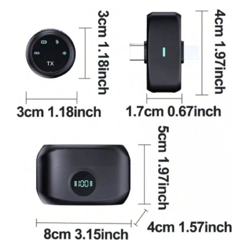 GENERICO - Micrófono K31 Pro Para Grabación Streaming Y Conferencias