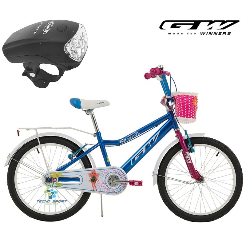 GW - Bicicleta Niña Gw Rin 20 Accesorios + Obsequio 7 A 12 Años