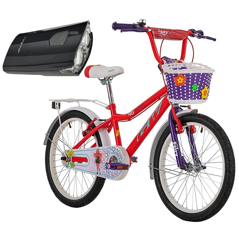 GW - Bicicleta Niña Gw Rin 20 Accesorios + Obsequio 7 A 12 Años