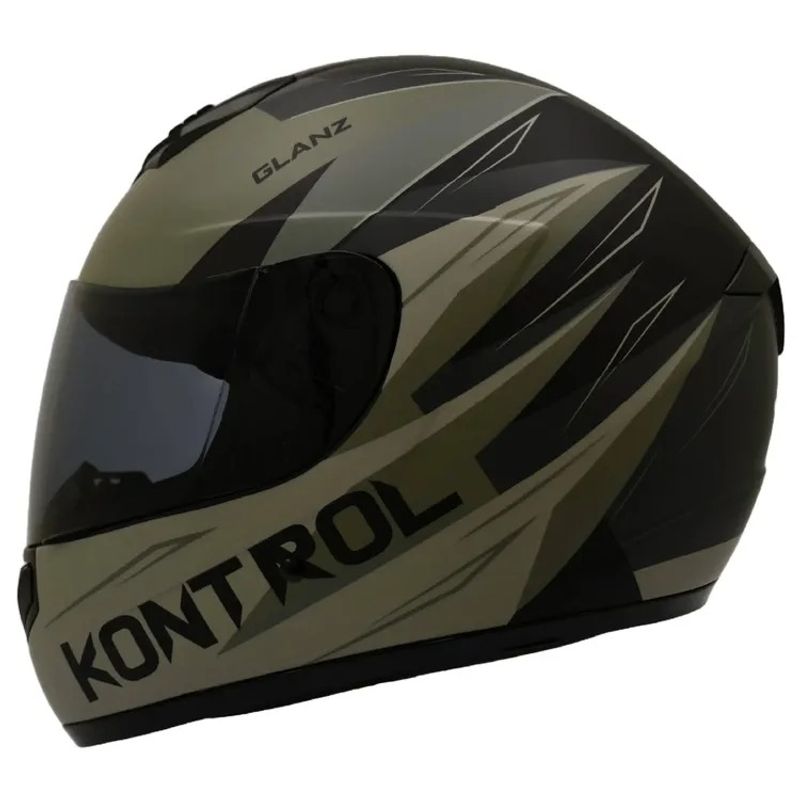 KONTROL - CASCO KONTROL 878 CERTIFICADO DOT GLANZ GRIS MATE TALLA XL