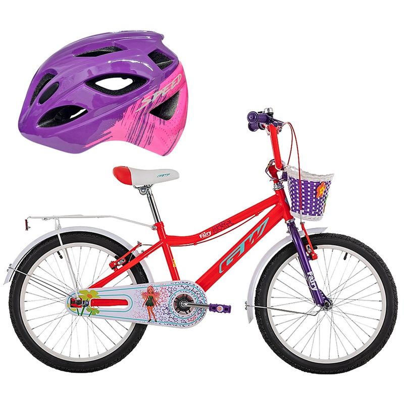 GW - Bicicleta Niña Gw Rin 20 Con Accesorios + Obsequio
