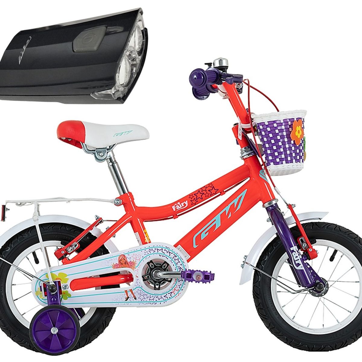 GW - Bicicleta Niña Rin 12 Gw Fairy Con Accesorios