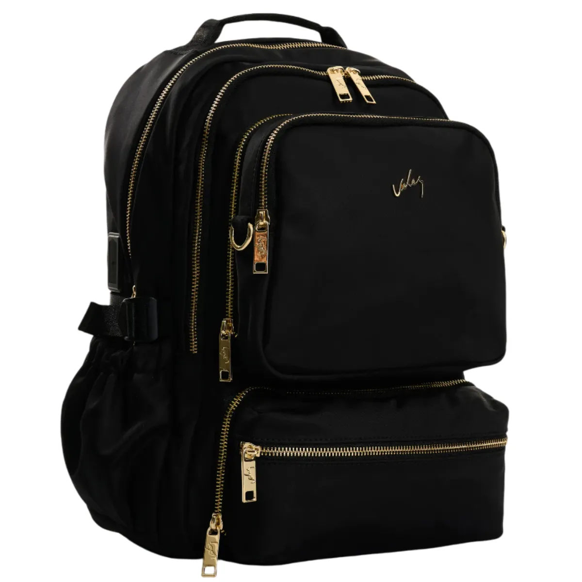 VELEZ - Maleta Morral Tamar de lona para Mujer Velez  Negro