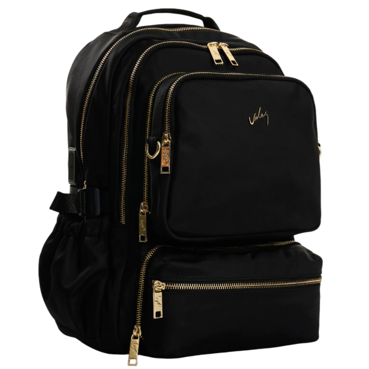 VELEZ - Maleta Morral Tamar de lona para Mujer Velez  Negro