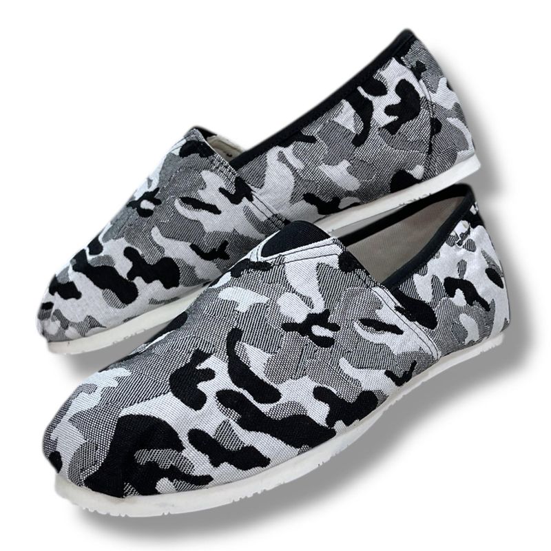 XIAN SHOES - alpargata clasica hombre militar gris 25