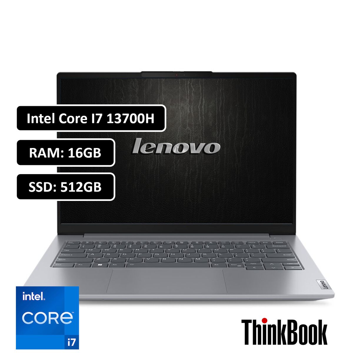 Lenovo - Lenovo thinkbook 14 - intel core i7 13700H - 16gb ddr5 - DISCO 512GB M.2 - WIN11 PRO