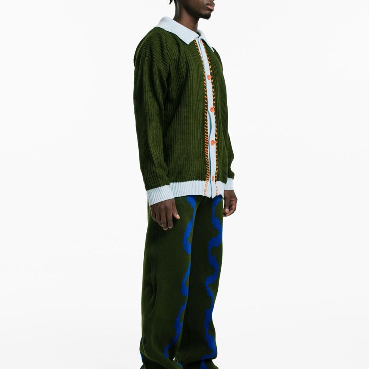 MAGLIONE - Cardigan Soga  Manga Larga Botones Hombre Abierto