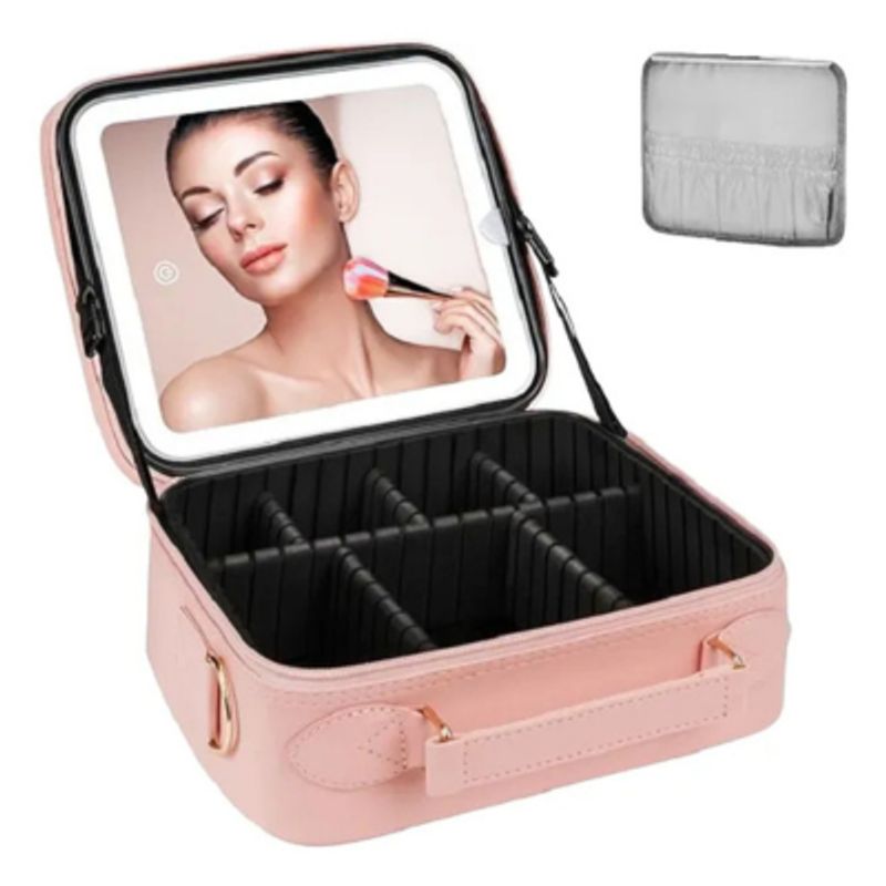 GENERICO - Cosmetiquero con Espejo Led