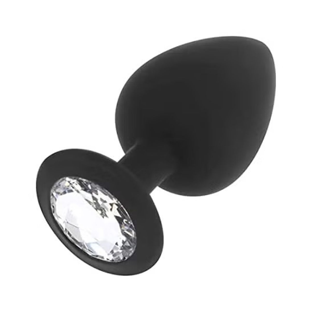 GENERICO - Plug Anal Silicona Talla S NEGRO