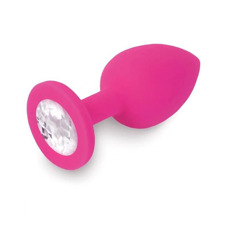 GENERICO - Plug Anal Silicona Talla S ROSADO