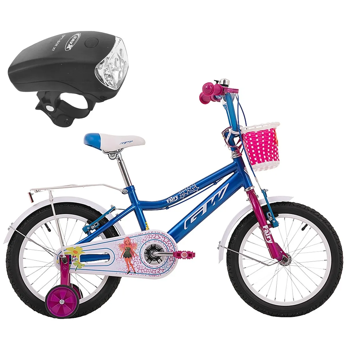 GW - Bicicleta Niña Gw Rin 16 Fairy Con Accesorios + Obsequio