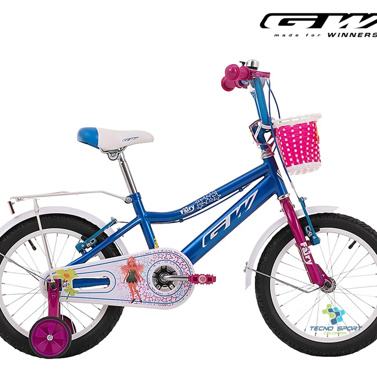 GW - Bicicleta Niña Gw Rin 16 Fairy Con Accesorios + Obsequio