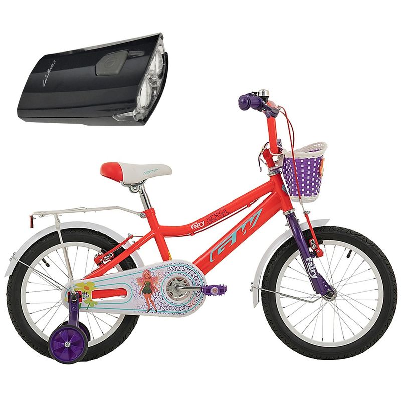 GW - Bicicleta Niña Gw Rin 16 Fairy Con Accesorios + Obsequio