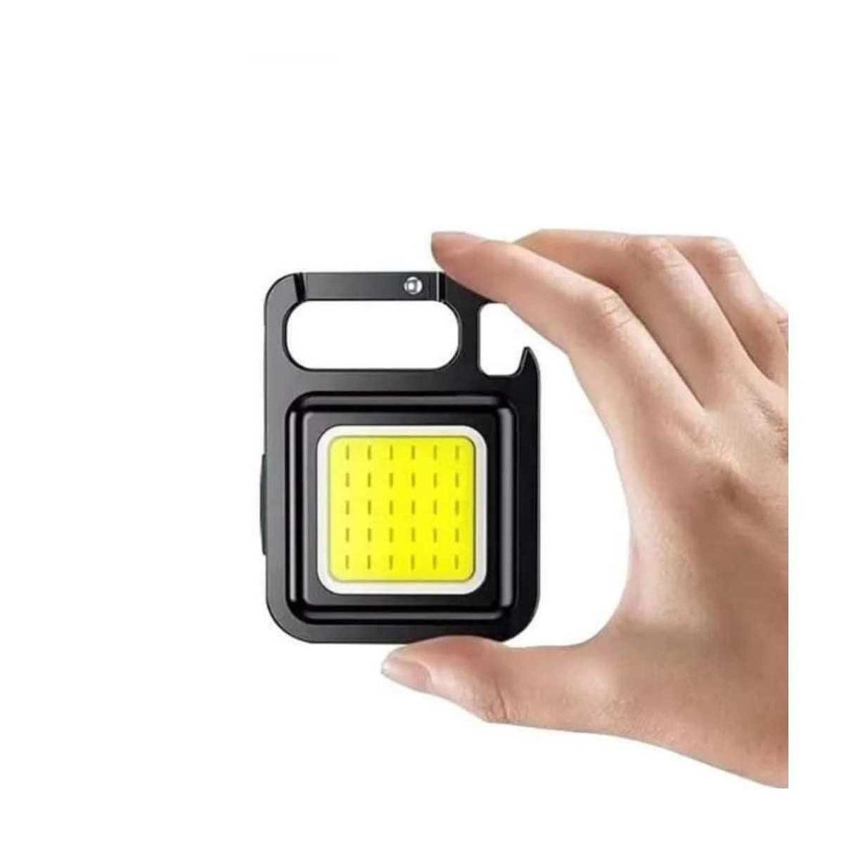 MINIX - Mini Linterna Led De Bolsillo Llavero Destapador Usb