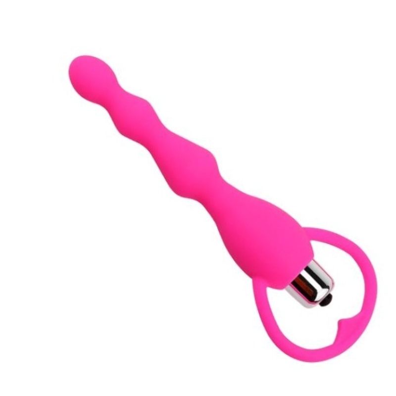 GENERICO - Plug Anal Vibrador OLO ROSADO