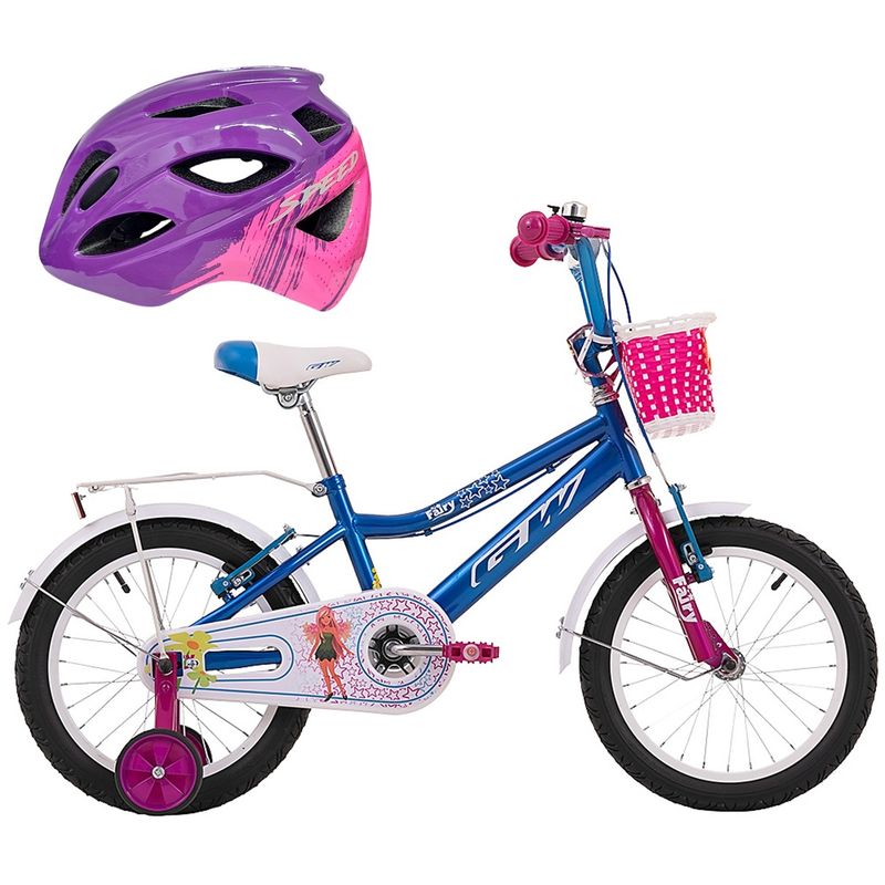 GW - Bicicleta Niña Rin 16 Gw Fairy Con Accesorios