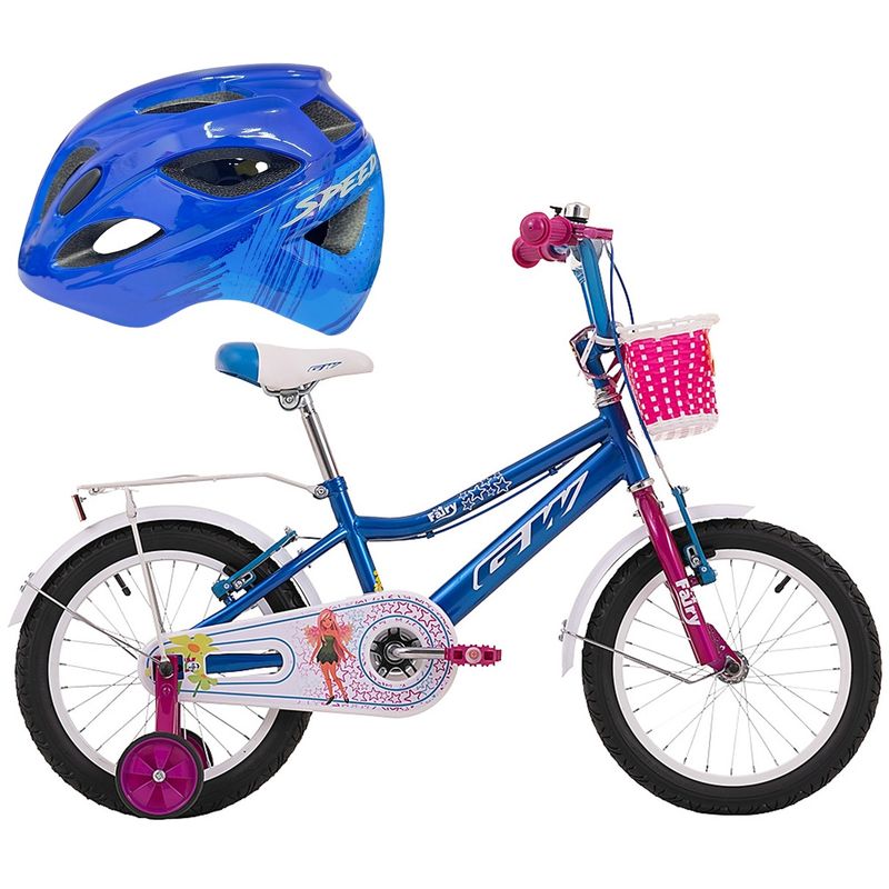 GW - Bicicleta Niña Rin 16 Gw Fairy Con Accesorios