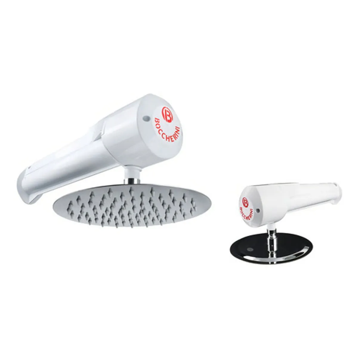 BOCCHERINI - Ducha Eléctrica Lusso Boccherini A 110 V Color Blanco Y Cromo 110v