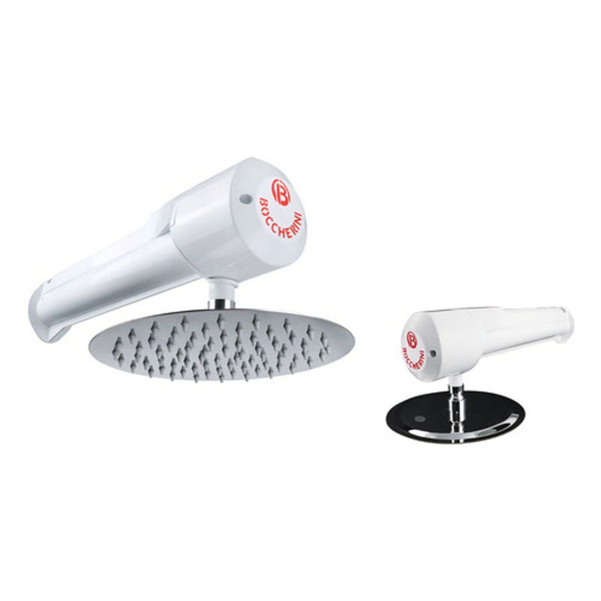 BOCCHERINI - Ducha Eléctrica Lusso Boccherini A 110 V Color Blanco Y Cromo 110v