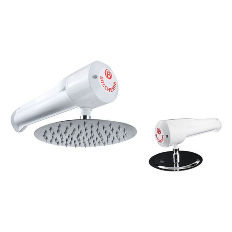 BOCCHERINI - Ducha Eléctrica Lusso Boccherini A 110 V Color Blanco Y Cromo 110v