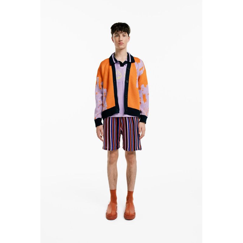MAGLIONE - Cardigan Rayón Manga Larga Botones Hombre