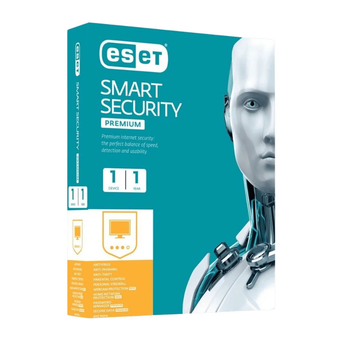 ESET - Antivirus ESET Smart Security 1 dispositivo por 1 año