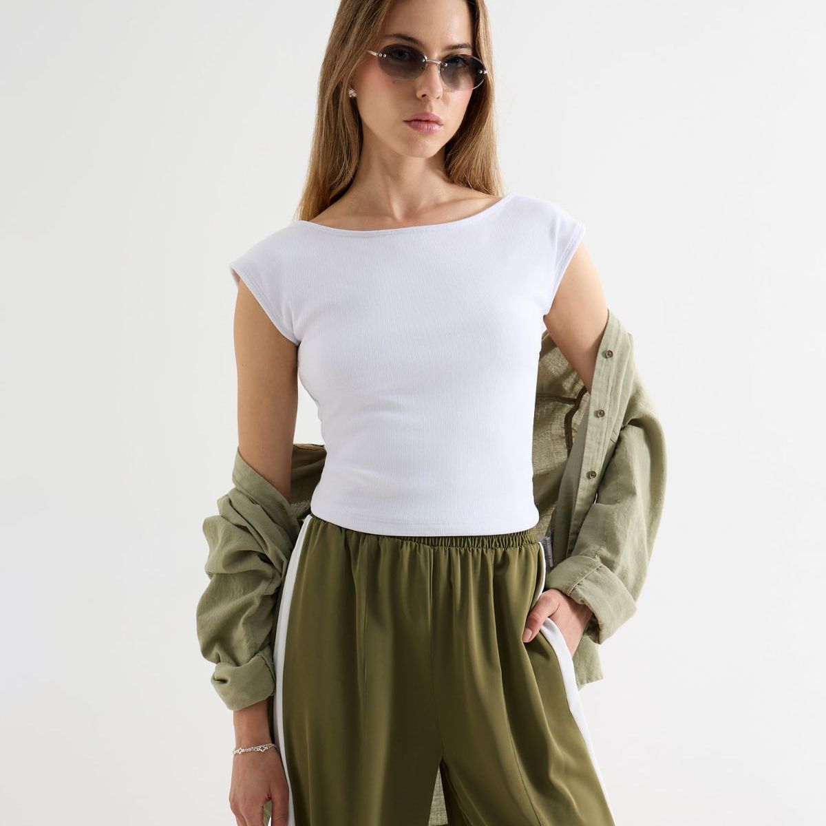 SEVEN SEVEN - Camiseta De Mujer  Color Marfil Marca Seven Seven #28096453