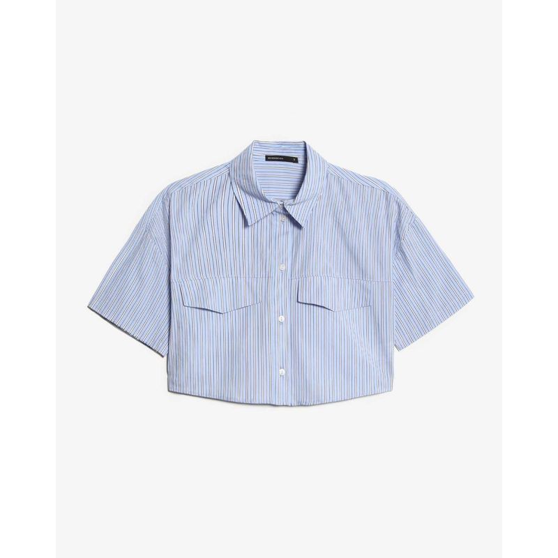 SEVEN SEVEN - Blusa Para Mujer Manga Corta Color Azul Marca Seven Seven #28124062