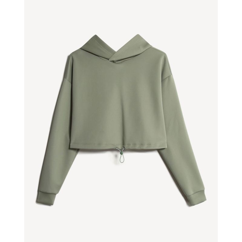 SEVEN SEVEN - Buzo Para Mujer Hoodie Color Verde Marca Seven Seven #28060453