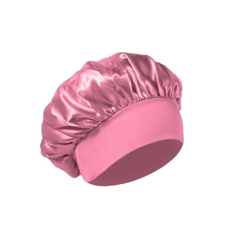 GENERICO - Gorro Satín Seda Cabello Antifrizz Dormir Peinado Rizo Liso