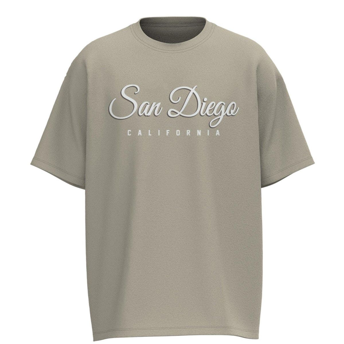 KOAJ - KOAJ Camiseta unicolor para hombre en algodón fit oversize Hombre