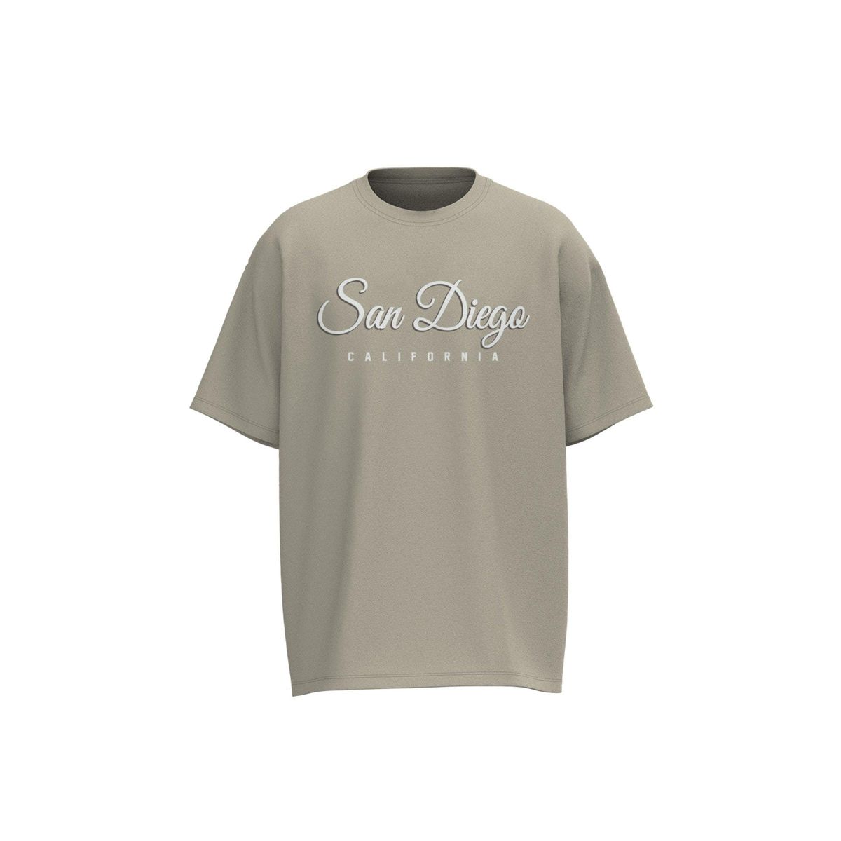 KOAJ - KOAJ Camiseta unicolor para hombre en algodón fit oversize Hombre