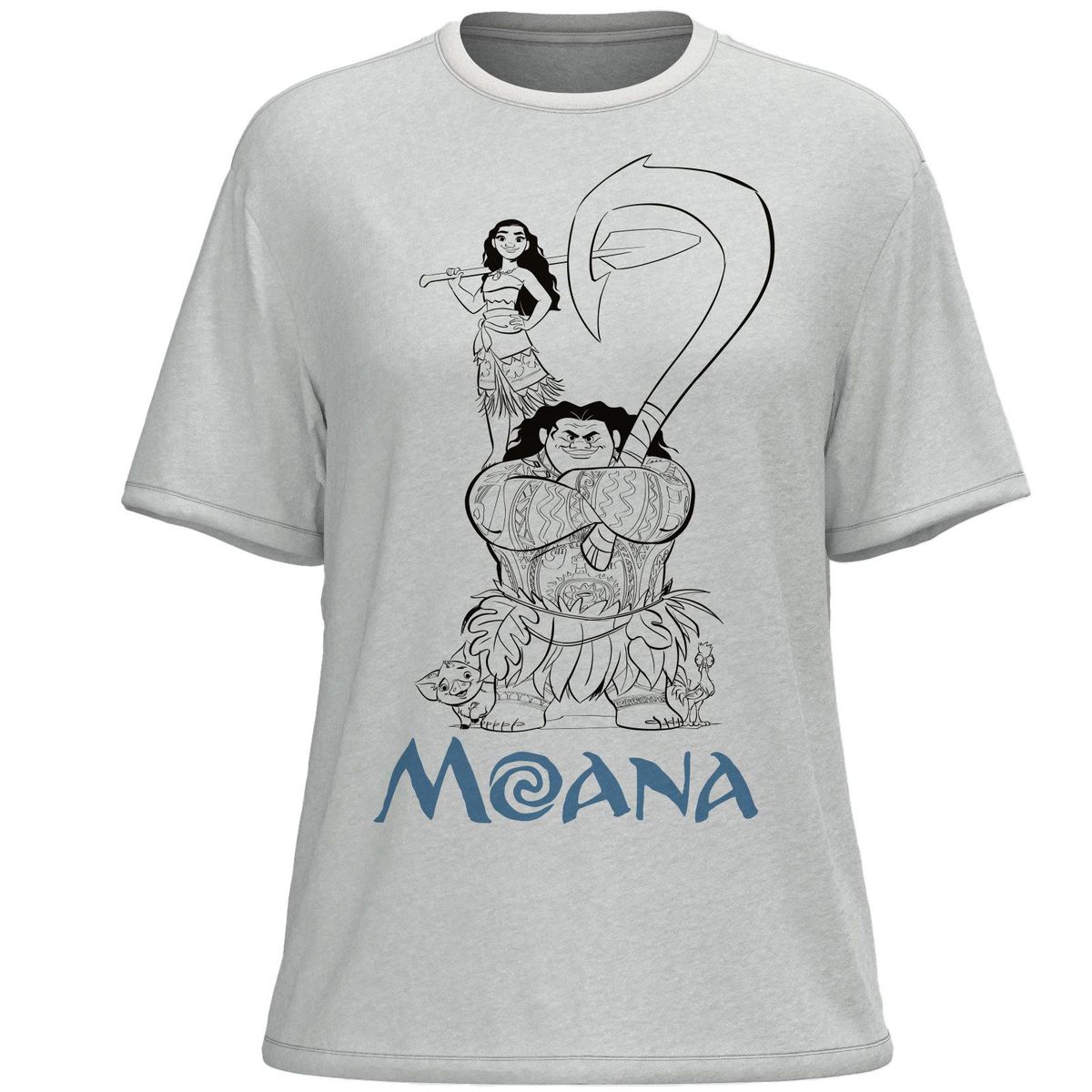 KOAJ - KOAJ Camiseta crema clara de Moana con cuello redondo Mujer