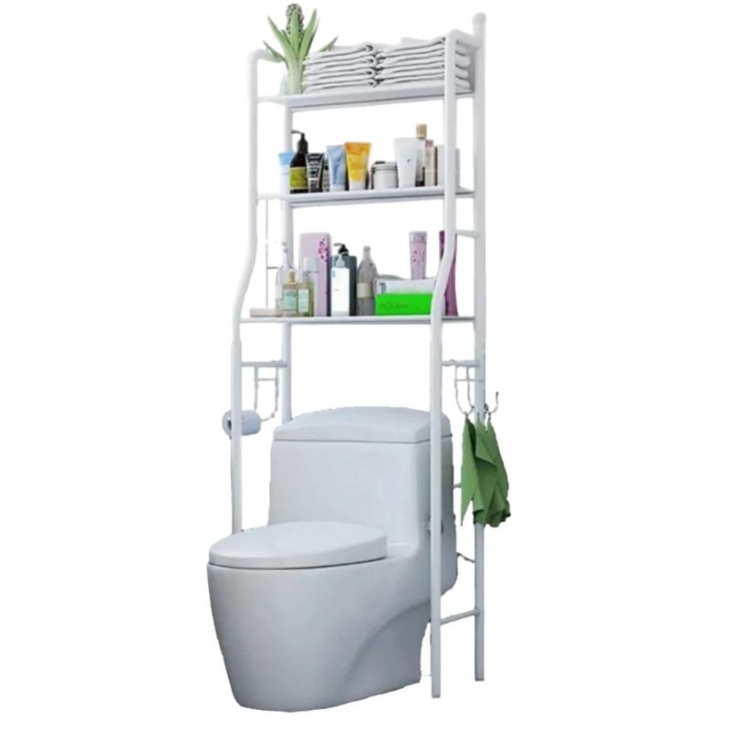 GENERICO - Organizador Baño 3 Niveles Blanco Ahorra Espacio Inodoro